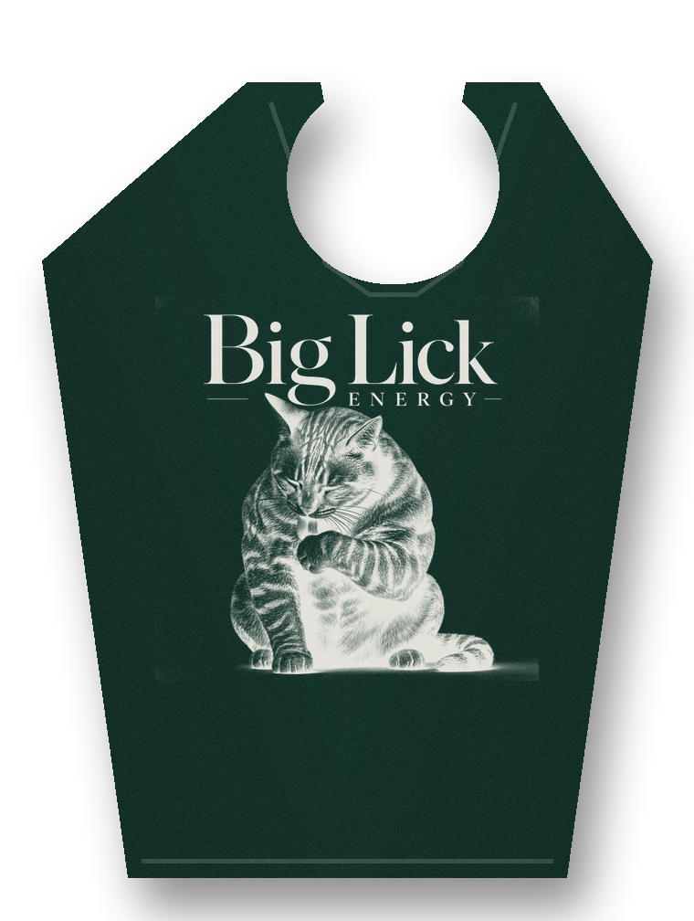 Big Lick Energy forest tank mockup